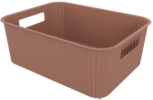 Panier Vibes 10L Moka L.34,8 x l.26,3 x H.12,8 cm